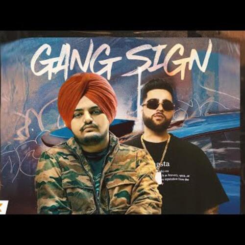 Gang Sign (Sidhu x Karan) Poster